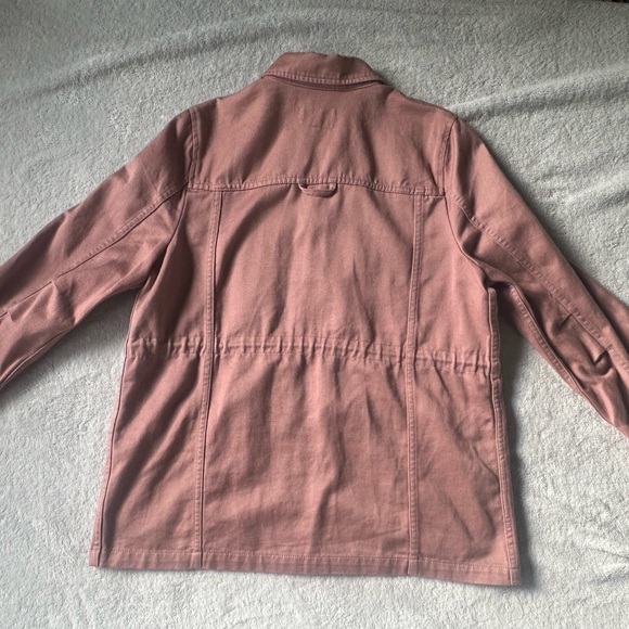 Madewell Chore Jacket- Faded Mauve - Picture 3 of 10